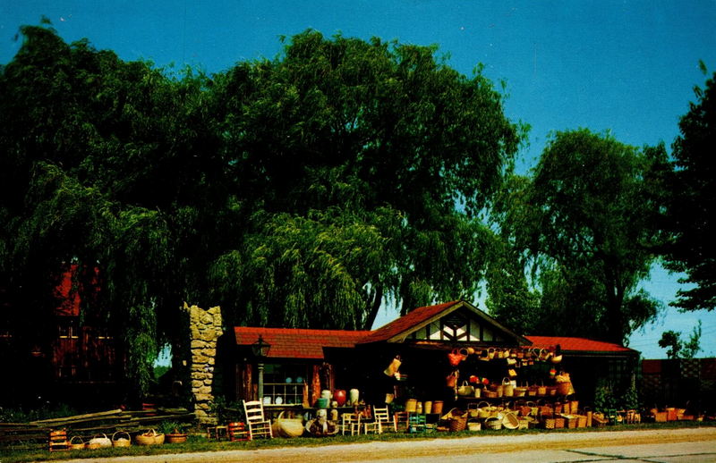 Willow Bend Antiques & Estate (Willow Bend Farm) - Vintage Postcard (newer photo)